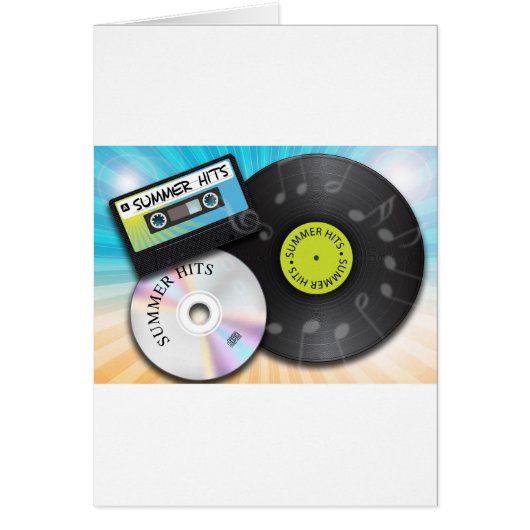 summer Hits Cards (Front)