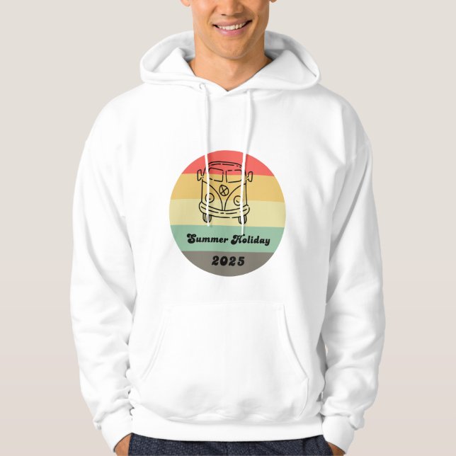 Summer Holiday 2025, vacation, trip  Hoodie (Front)