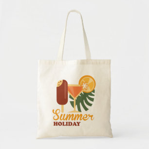 Summer Holiday Budget Beach Tote Bag