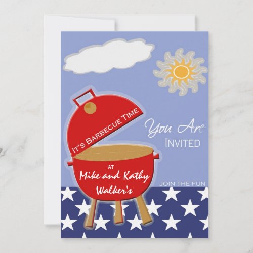 Summer Holiday Party Invitations