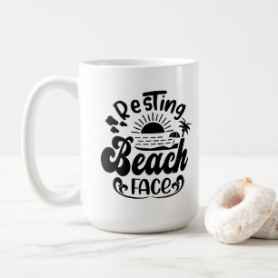Summer Holiday Theme Coffee Mug