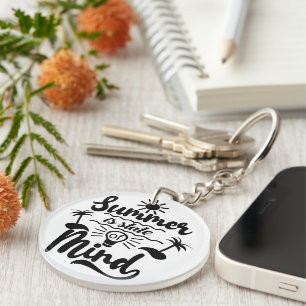 Summer Holiday Theme Keychain
