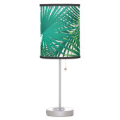 Summer Holiday Tropical Palm tree Green leafs Table Lamp (Left)