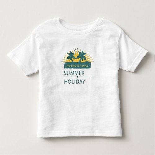 Summer Holiday Vacation Landscape Toddler T_shirt
