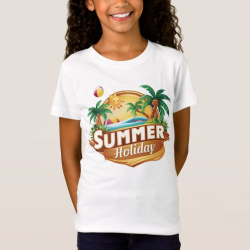 Summer Holidays Picnic  Party  T_Shirt