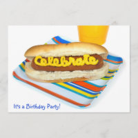 Summer Hot Dog Birthday Party