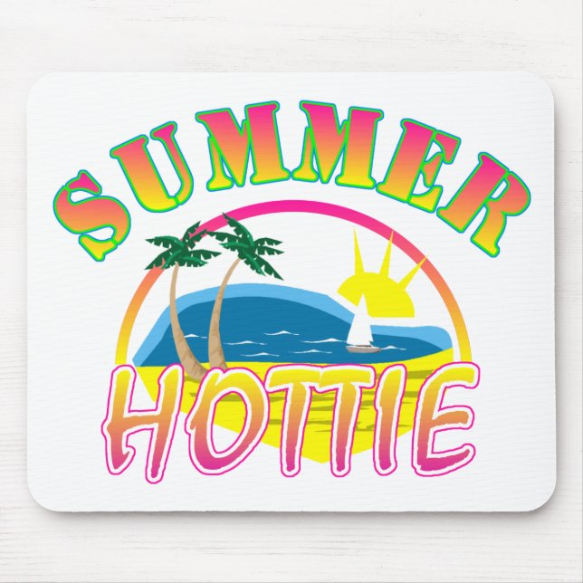 Summer Hottie Mouse Pad (Front)