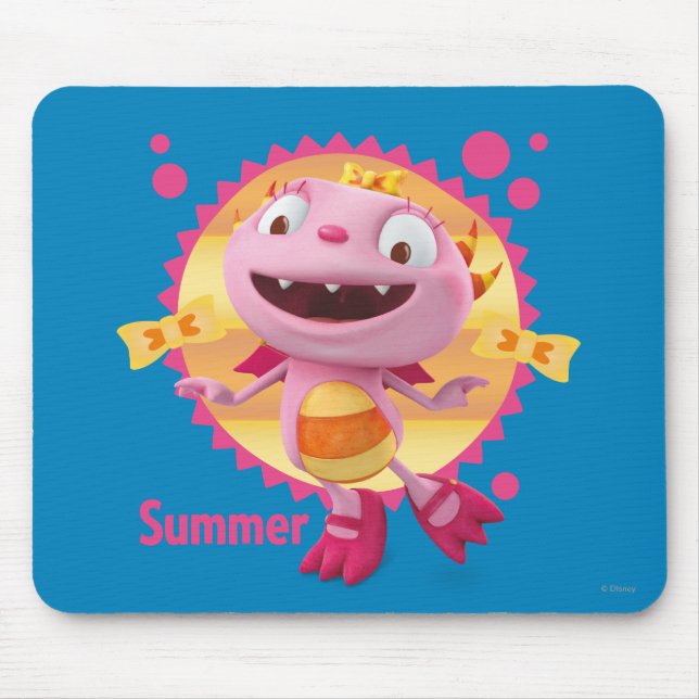 Summer Hugglemonster 1 Mouse Pad (Front)