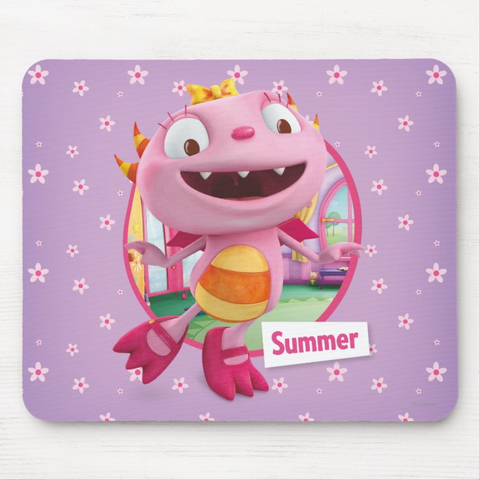 Summer Hugglemonster 2 Mouse Pad