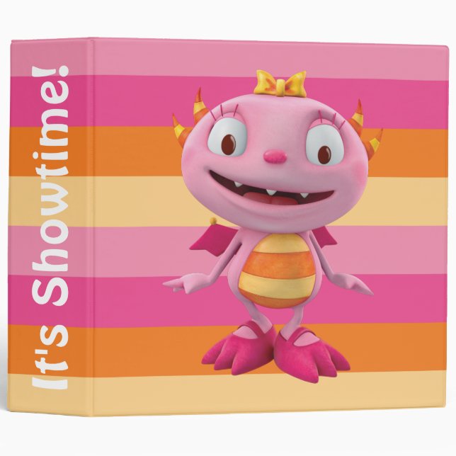 Summer Hugglemonster 3 Ring Binder (Front/Spine)