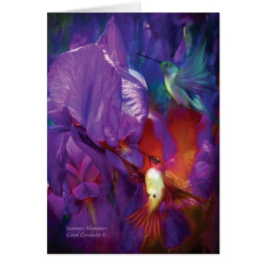 Summer Hummers ArtCard Cards (Front)