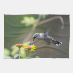 Summer Humming Kitchen Towel