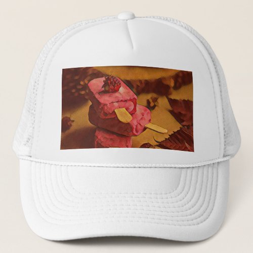 Summer ice cream lovers trucker hat
