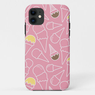 Summer Ice Cream Pattern iPhone 11 Case