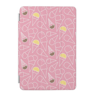 Summer Ice Cream Pattern iPad Mini Cover