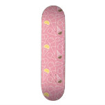 Summer Ice Cream Pattern Skateboard Deck