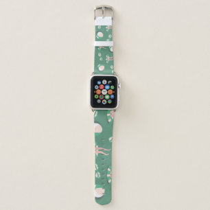 Summer Icons: Vintage Seamless Repeat Apple Watch Band