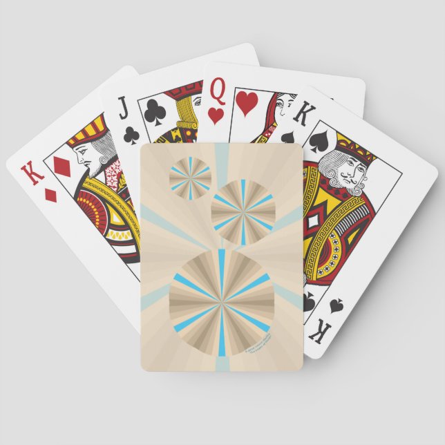 Summer Illusion Classic Playing Cards (Back)