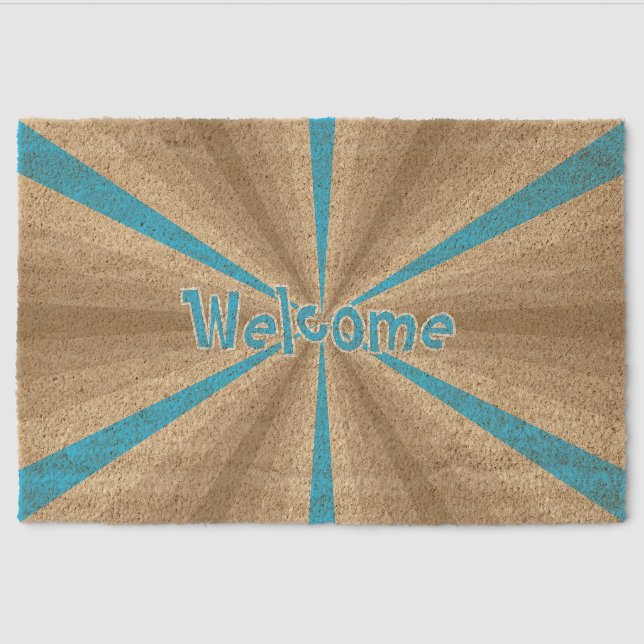 Summer Illusion Fiber Doormat (Front)