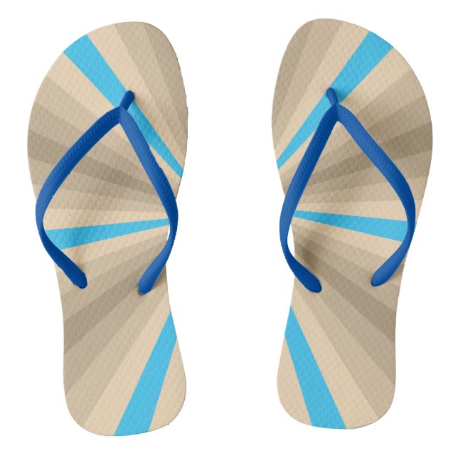 Summer Illusion Illusion Flip Flops (Footbed)