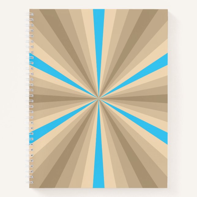 Summer Illusion Spiral Notebook (Front)