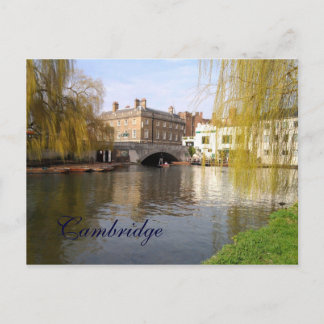 Summer in Cambridge Postcard