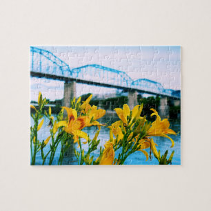 Summer in Chattanooga - Walnut Street Bridge 8x10 Jigsaw Puzzle