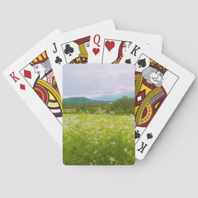 Summer in Hälsingland - Helsingia  Poker Cards (Back)