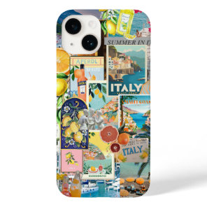 Summer In ITALY, Fruity European Summer Collage Case-Mate iPhone 14 Case