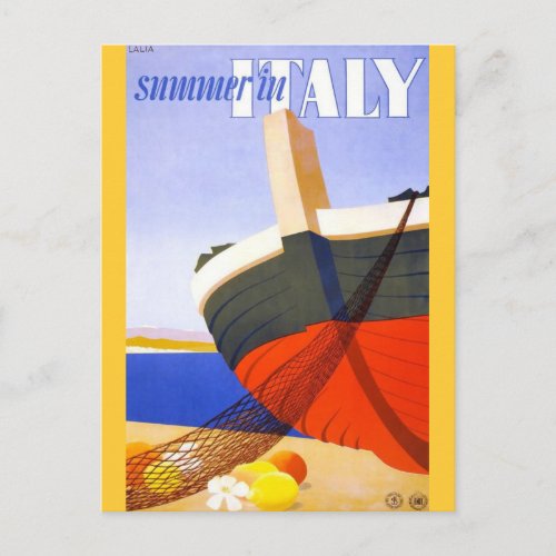 Summer in Italy Postcard