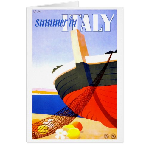 Summer in Italy Vintage Travel