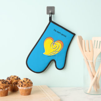 Summer in Love -The chef's special - Personalized Oven Mitt