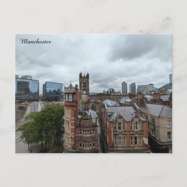 Summer in Manchester Postcard (Front)