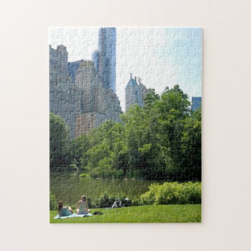 Summer in New York City _ 11x14 _ 252 pieces Jigsaw Puzzle