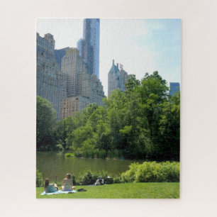 Summer in New York City - 16x20 - 520 pieces Jigsaw Puzzle