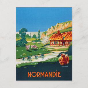 Summer in Normandy, France Postcard