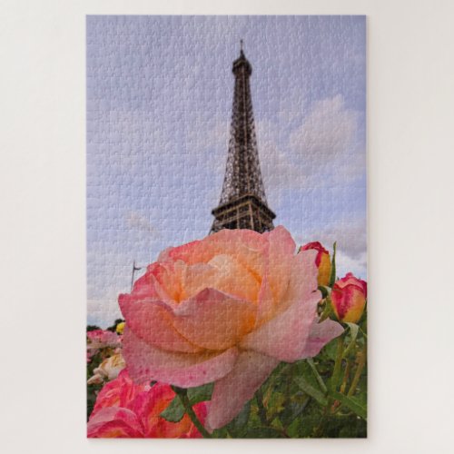 Summer in Paris _ Eiffel Tower _ 20x30 _ 1014 pcs Jigsaw Puzzle