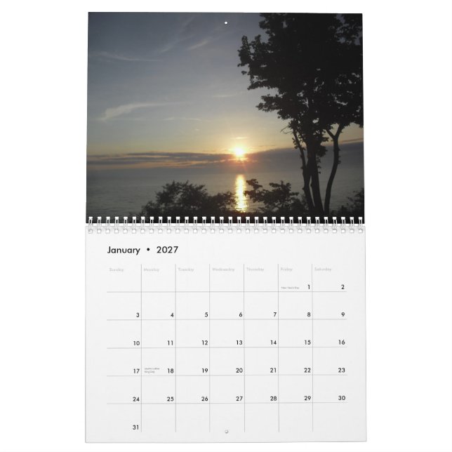 Summer in Saugatuck by Scott S. Jones Calendar (Jan 2027)