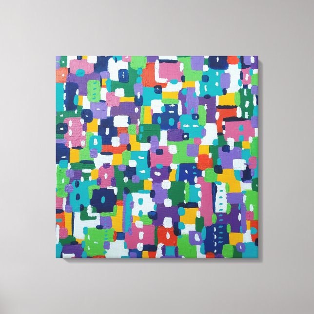 Summer in the City Canvas Print (Front)