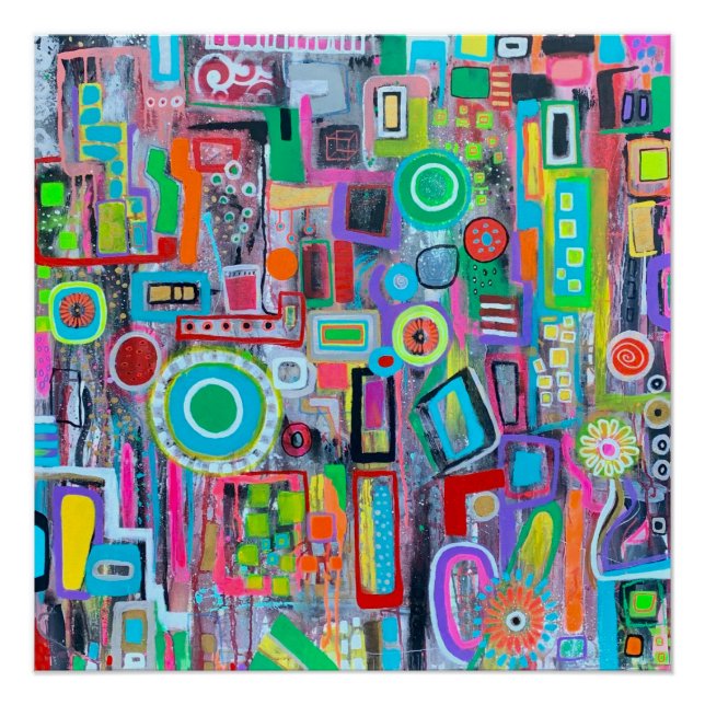 Summer in the City Perfect Poster (Front)