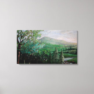 Summer In The Mountains Canvas Print