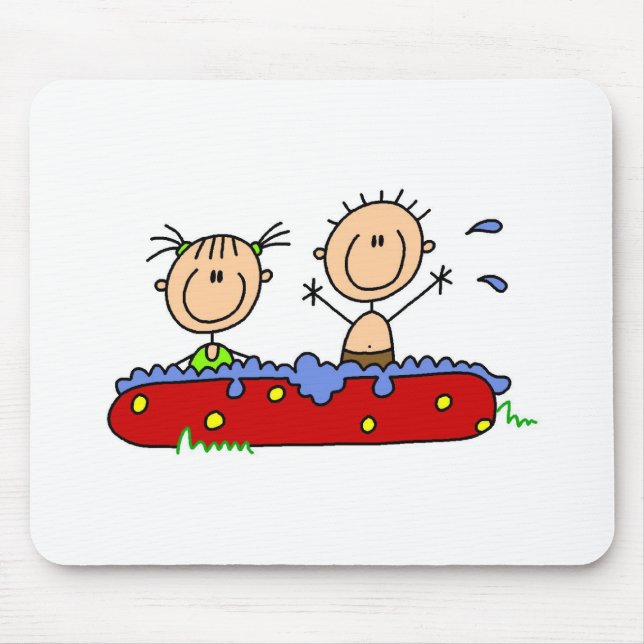 Summer in the Pool Mouse Pad (Front)