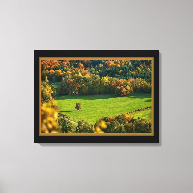 Summer In The Valley Canvas Print (Front)