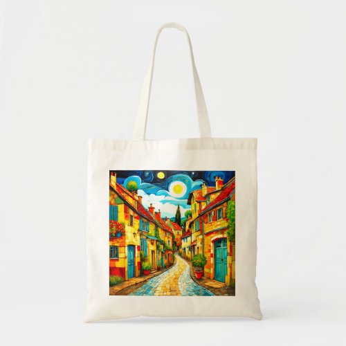 Summer in the Village Tote Bag