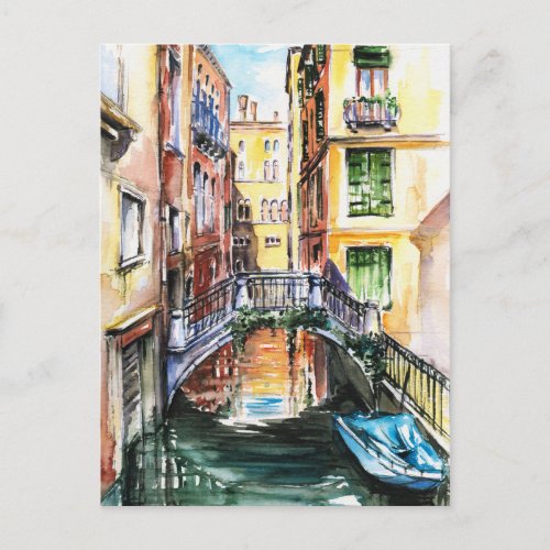 Summer in Venice Postcard