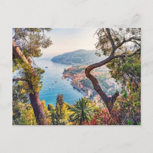 Summer in Villefranche Sur Mer Postcard