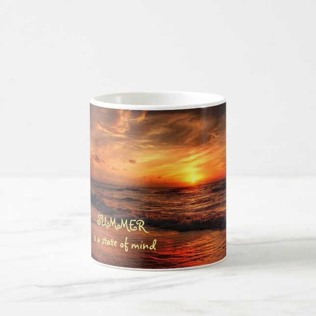 SUMMER is a state of mind Coffee Mug (Center)