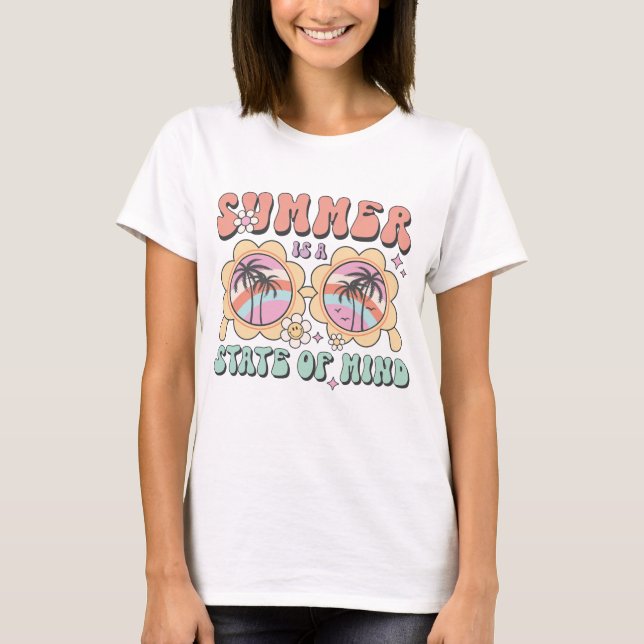 Summer Is A State Of Mind T-Shirt (Front)