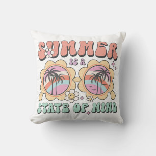 Summer Is A State Of Mind Throw Pillow