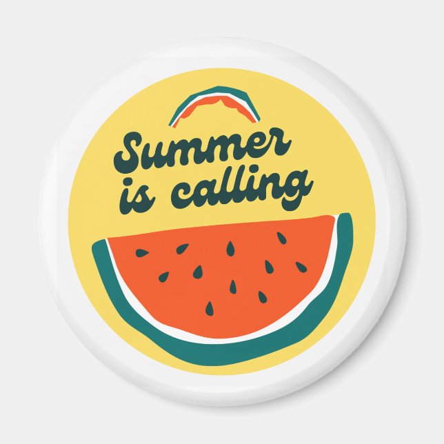 Summer is calling magnet (Front)